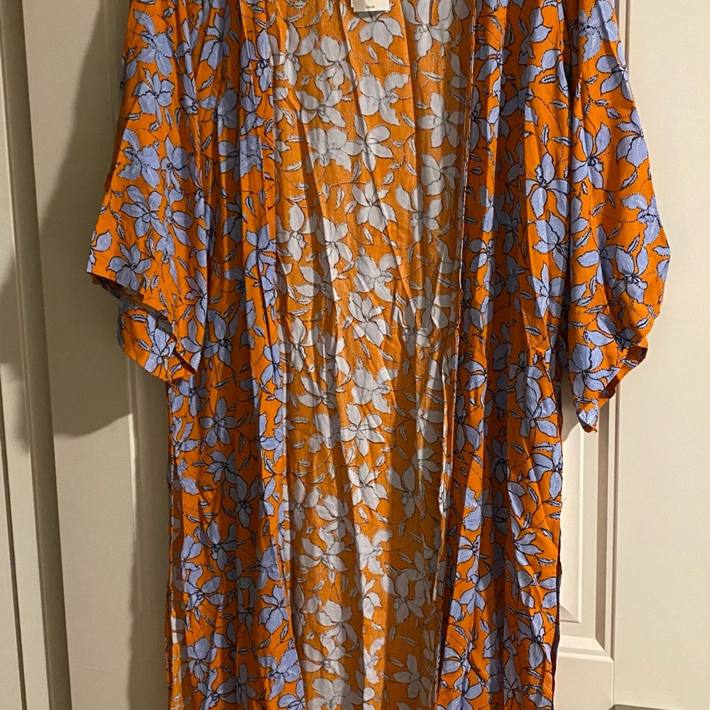 NEW Jessica Simpson Blakely 3/4 Sleeve Duster, WITH TAGS, Size Large